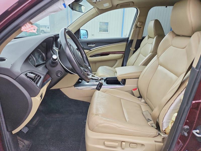 Auction sale of the 2016 Acura Mdx, vin: 5FRYD3H69GB009324, lot number: 52369536