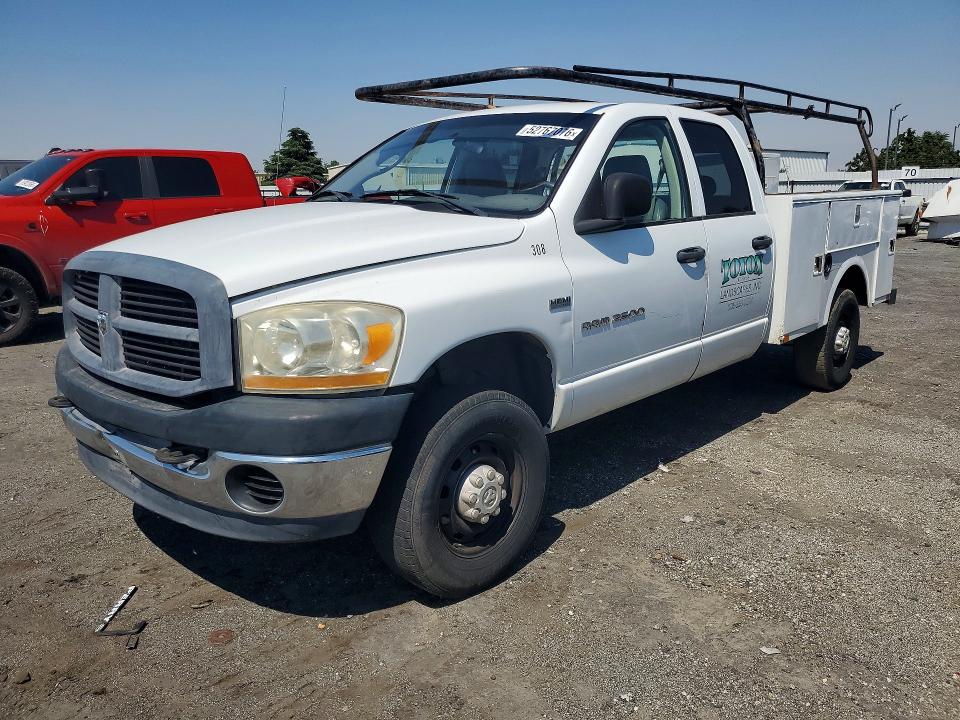 52767076 :رقم المزاد ، 3D6WS28D56G243180 vin ، 2006 Dodge Ram 2500 مزاد بيع