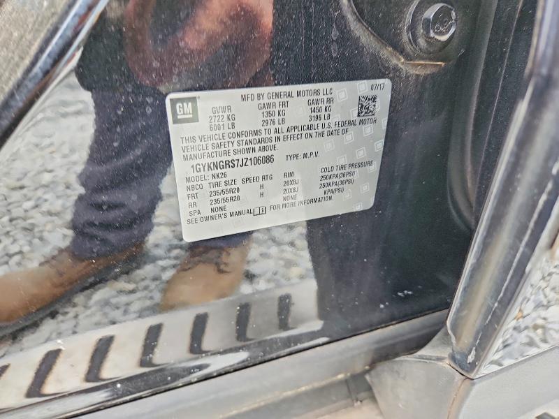 Продаж на аукціоні авто 2018 Cadillac Xt5, vin: 1GYKNGRS7JZ106086, номер лоту: 53907676