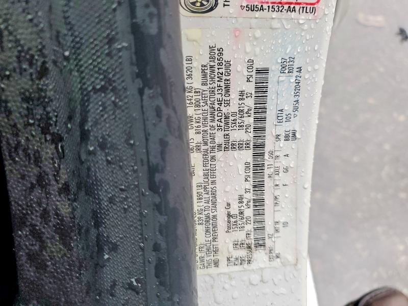 Продаж на аукціоні авто 2015 Ford Fiesta, vin: 3FADP4EJ3FM218595, номер лоту: 53779296