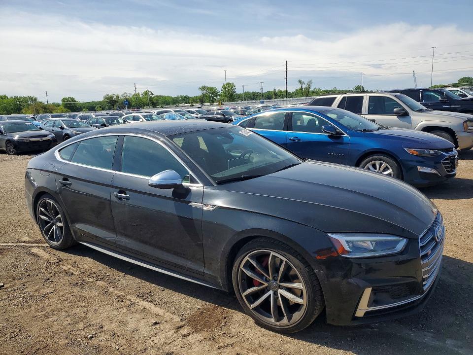 2018 Audi S5 მანქანა იყიდება აუქციონზე, vin: WAUC4CF52JA062224, აუქციონის ნომერი: 52651676