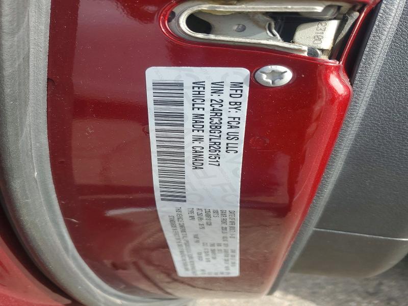 Продаж на аукціоні авто 2020 Chrysler Pacifica, vin: 2C4RC3BG7LR261517, номер лоту: 52541786