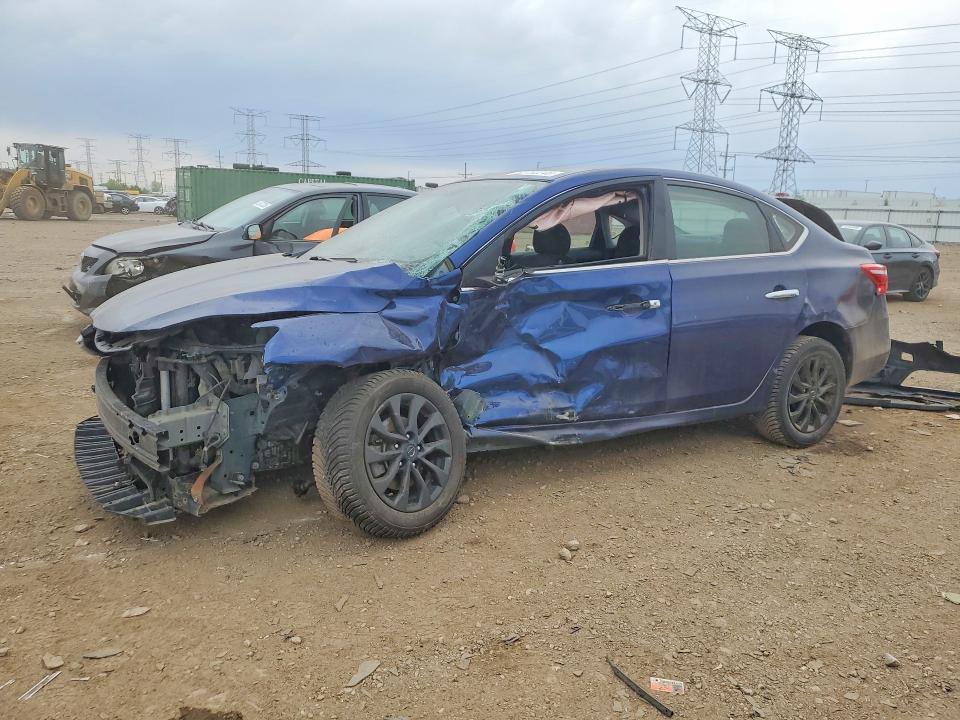 52752246 :رقم المزاد ، 3N1AB7AP3KY346929 vin ، 2019 Nissan Sentra مزاد بيع