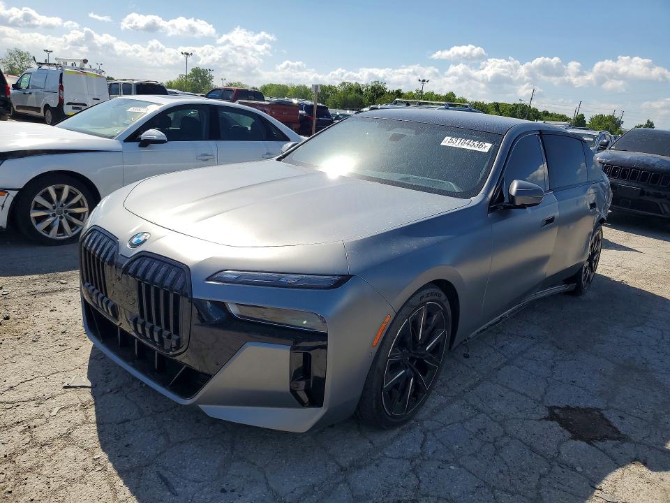 2023 Bmw 760 მანქანა იყიდება აუქციონზე, vin: WBA33EJ0XPCM54214, აუქციონის ნომერი: 53184536