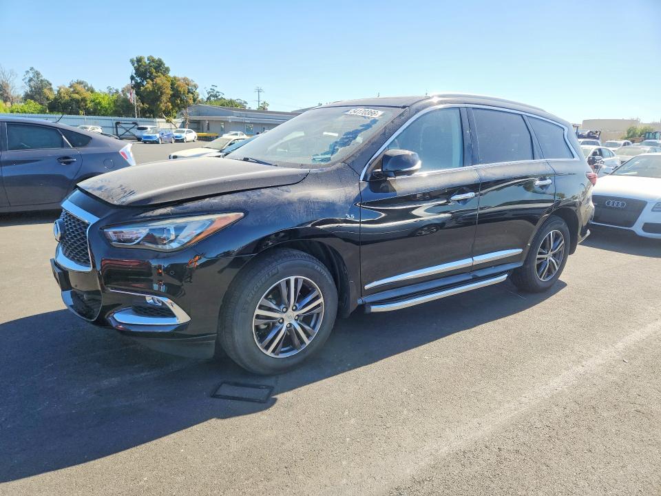 54170366 :رقم المزاد ، 5N1DL0MM7HC530848 vin ، 2017 Infiniti Qx60 مزاد بيع