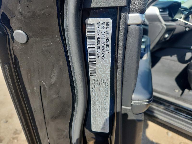 54277596 :رقم المزاد ، 1C4RJHBGXPC533902 vin ، 2023 Jeep Grand Cherokee مزاد بيع