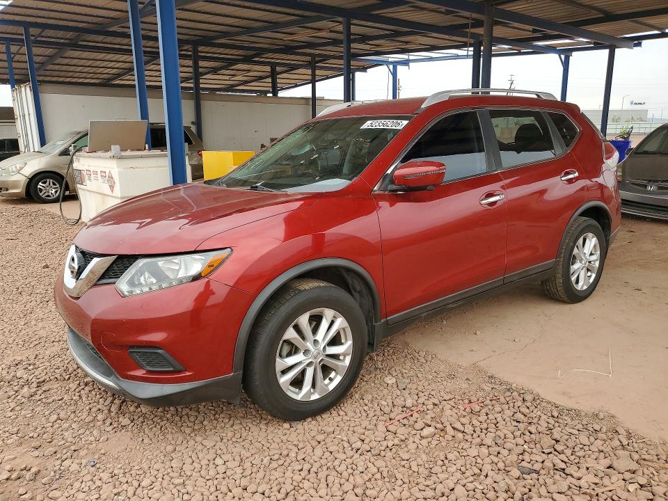 Auction sale of the 2016 Nissan Rogue, vin: KNMAT2MT3GP716663, lot number: 52356206