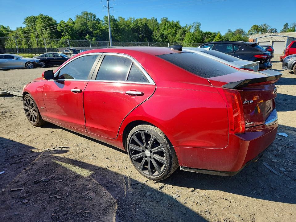 2017 Cadillac Ats მანქანა იყიდება აუქციონზე, vin: 1G6AH5SX1H0147186, აუქციონის ნომერი: 55051386