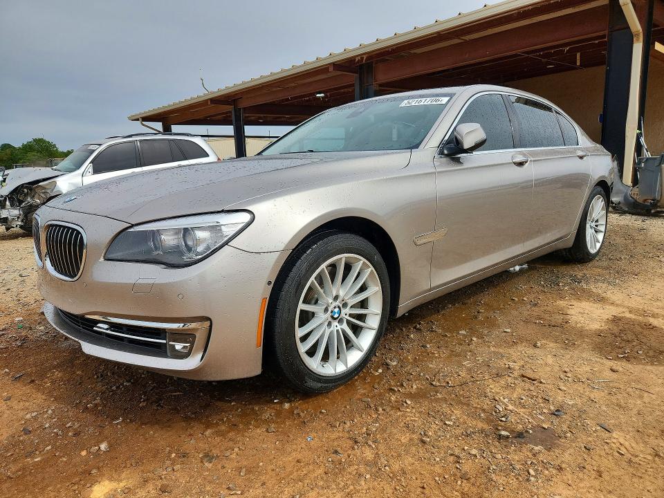 2014 Bmw 750 მანქანა იყიდება აუქციონზე, vin: WBAYE8C52ED134631, აუქციონის ნომერი: 52161706