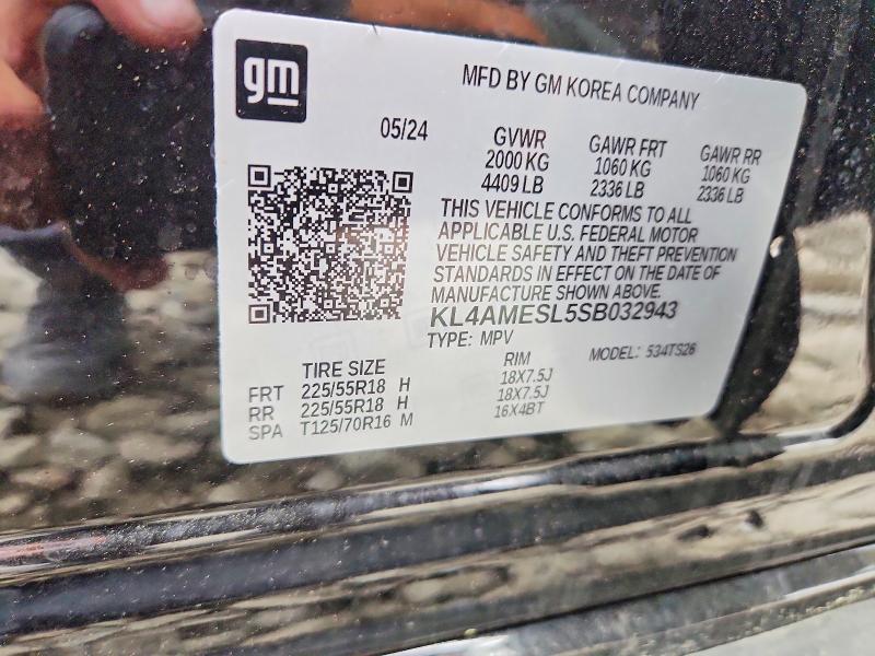 54854366 :رقم المزاد ، KL4AMESL5SB032943 vin ، 2025 Buick Encore Gx مزاد بيع