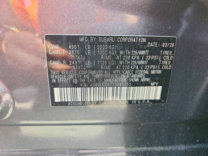54129726 :رقم المزاد ، 4S4SLDD67T3085553 vin ، 2026 Subaru Forester مزاد بيع