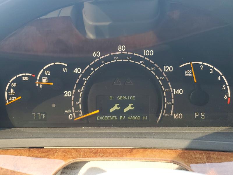 Aukcja sprzedaży 2000 Mercedes-benz S, vin: WDBNG75JXYA049013, numer aukcji: 54155846