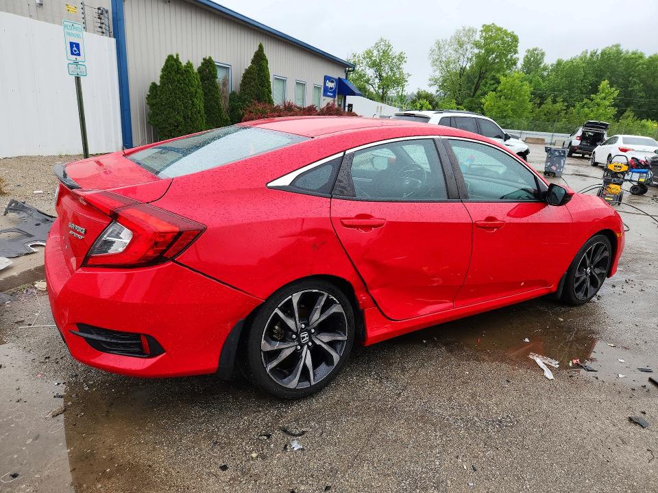 54490166 :رقم المزاد ، 2HGFC2F89KH578298 vin ، 2019 Honda Civic مزاد بيع