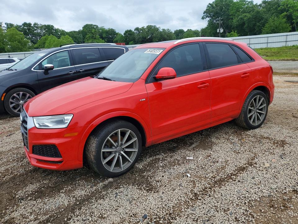 52018586 :رقم المزاد ، WA1BCCFS3JR032278 vin ، 2018 Audi Q3 مزاد بيع