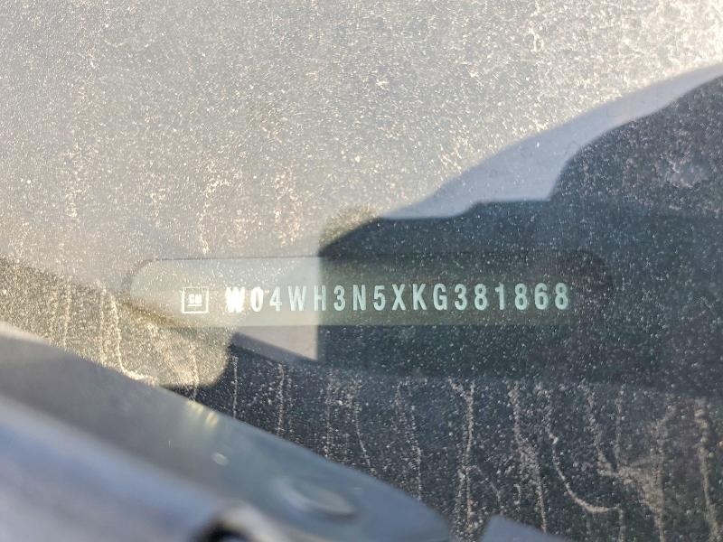 Продажа на аукционе авто 2019 Buick Cascada, vin: W04WH3N5XKG381868, номер лота: 54332426