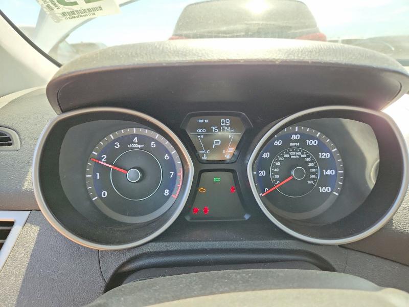 Продаж на аукціоні авто 2013 Hyundai Elantra, vin: 5NPDH4AE5DH400737, номер лоту: 54854796