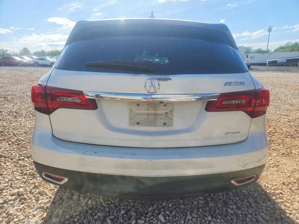 Продаж на аукціоні авто 2016 Acura Mdx, vin: 5FRYD4H4XGB062117, номер лоту: 52492266