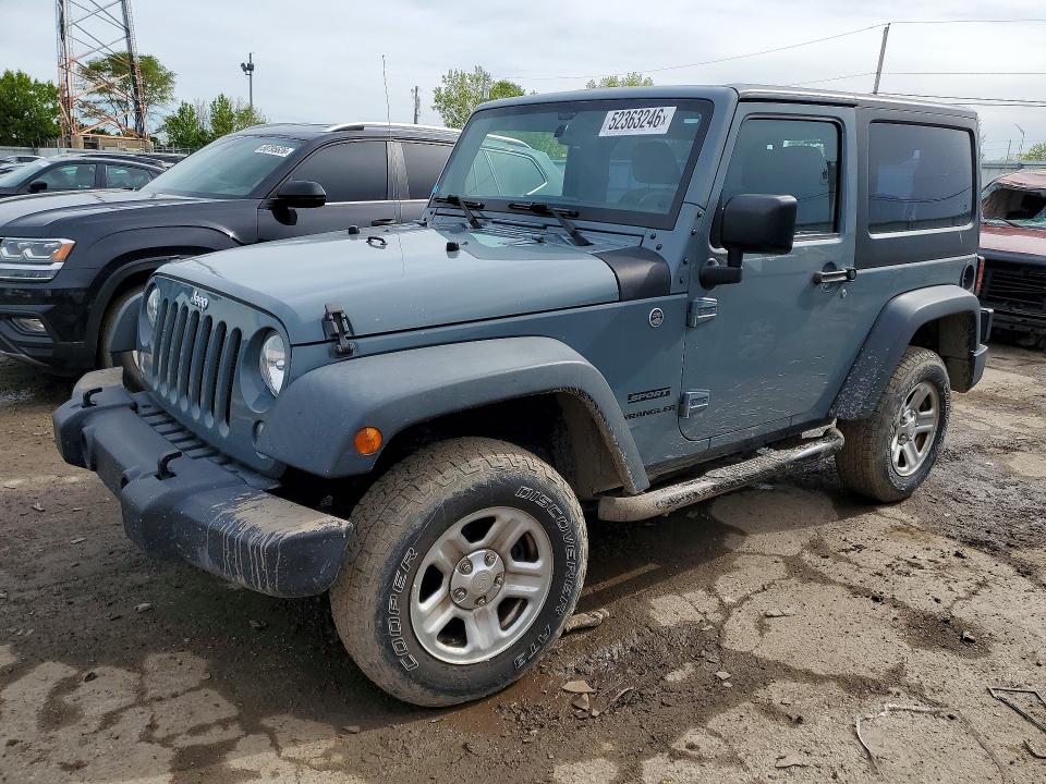 2015 Jeep Wrangler მანქანა იყიდება აუქციონზე, vin: 1C4AJWAG0FL721135, აუქციონის ნომერი: 52363246