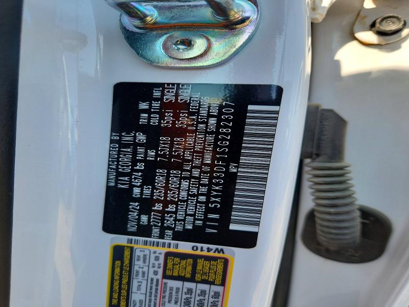 54800816 :رقم المزاد ، 5XYK33DF1SG282307 vin ، 2025 Kia Sportage مزاد بيع