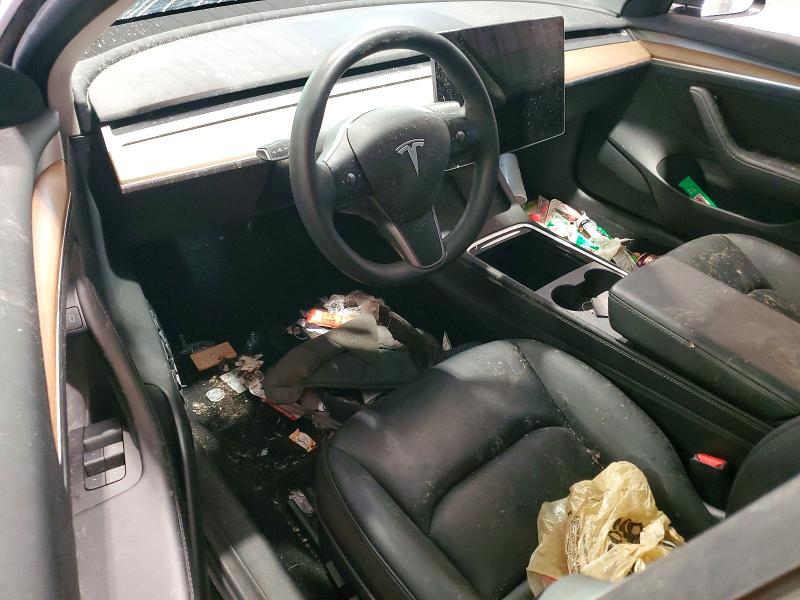 55136886 :رقم المزاد ، 5YJ3E1EB7NF332413 vin ، 2022 Tesla Model 3 مزاد بيع