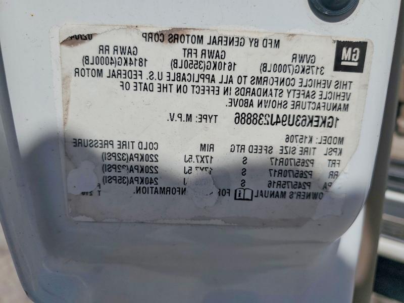 2004 Gmc Yukon მანქანა იყიდება აუქციონზე, vin: 1GKEK63U94J238886, აუქციონის ნომერი: 53925256