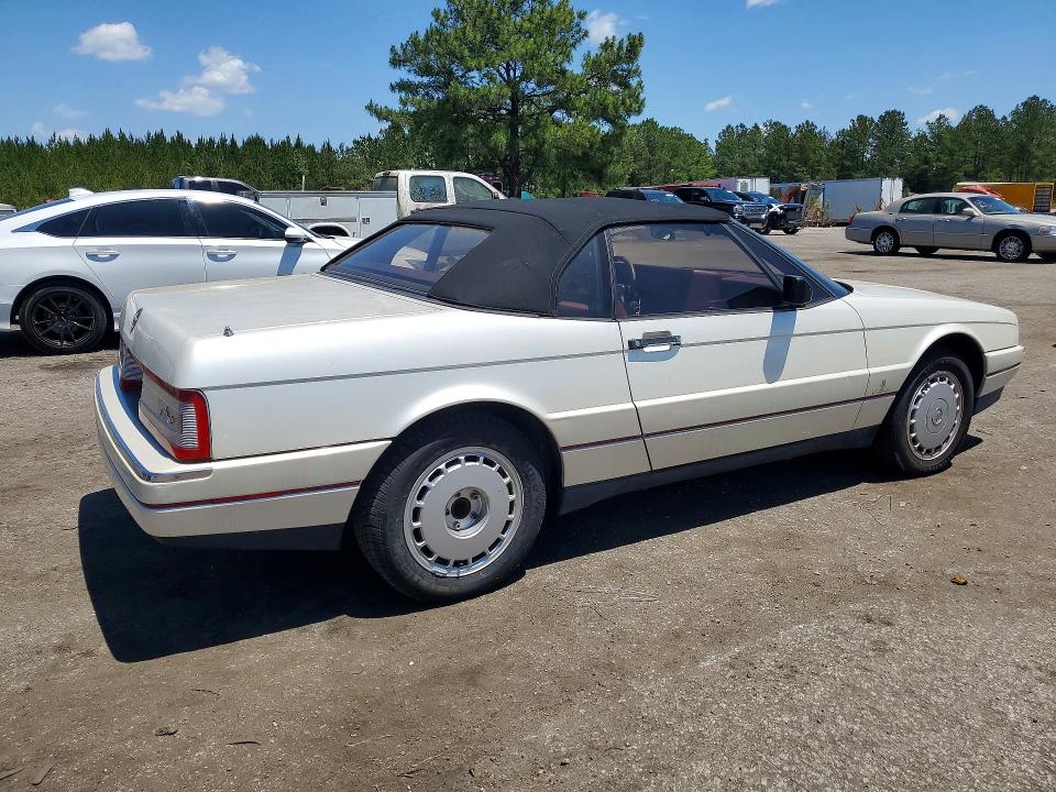 53732776 :رقم المزاد ، 1G6VS3381MU126386 vin ، 1991 Cadillac Allante مزاد بيع