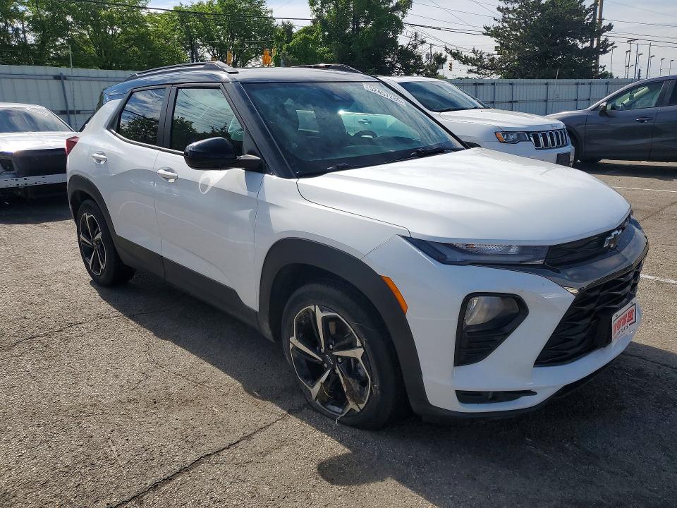 Продаж на аукціоні авто 2021 Chevrolet Trailblazer, vin: KL79MTSL6MB070226, номер лоту: 52457286