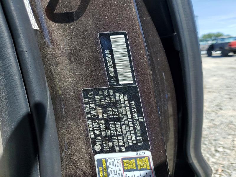 2016 Kia Sedona მანქანა იყიდება აუქციონზე, vin: KNDMB5C18G6151446, აუქციონის ნომერი: 53175416