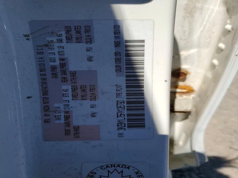 54108106 :رقم المزاد ، 3MZBM1L75FM126790 vin ، 2015 Mazda 3 مزاد بيع