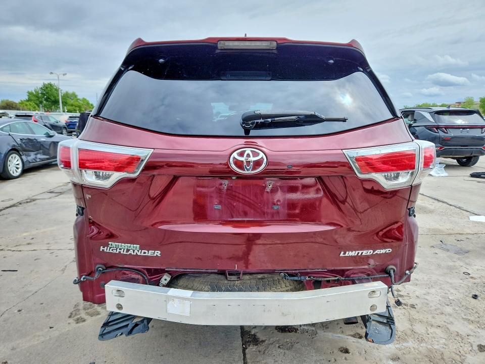 54807156 :رقم المزاد ، 5TDDKRFH1ES061942 vin ، 2014 Toyota Highlander مزاد بيع