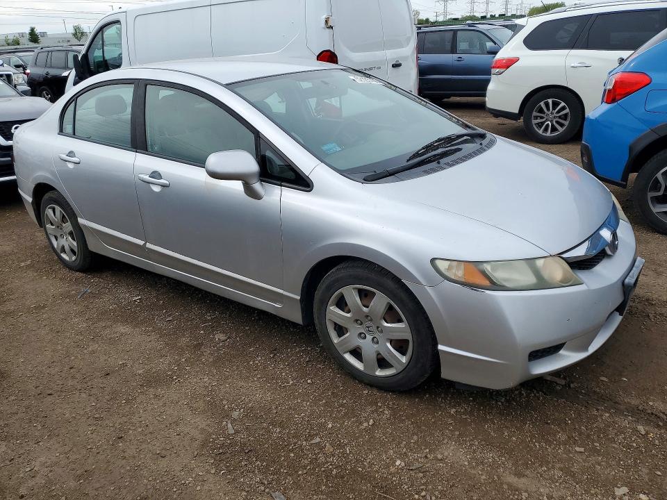 2009 Honda Civic მანქანა იყიდება აუქციონზე, vin: 19XFA16569E013789, აუქციონის ნომერი: 52135706