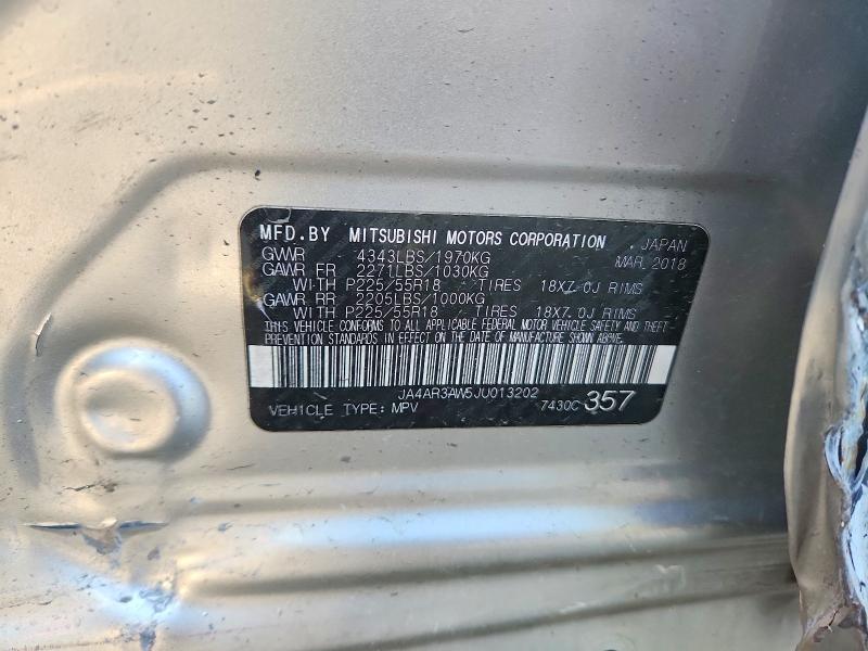Aukcja sprzedaży 2018 Mitsubishi Outlander Sport, vin: JA4AR3AW5JU013202, numer aukcji: 51548826