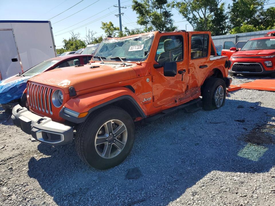 Aukcja sprzedaży 2018 Jeep Wrangler Unlimited, vin: 1C4HJXEN4JW243628, numer aukcji: 53717326