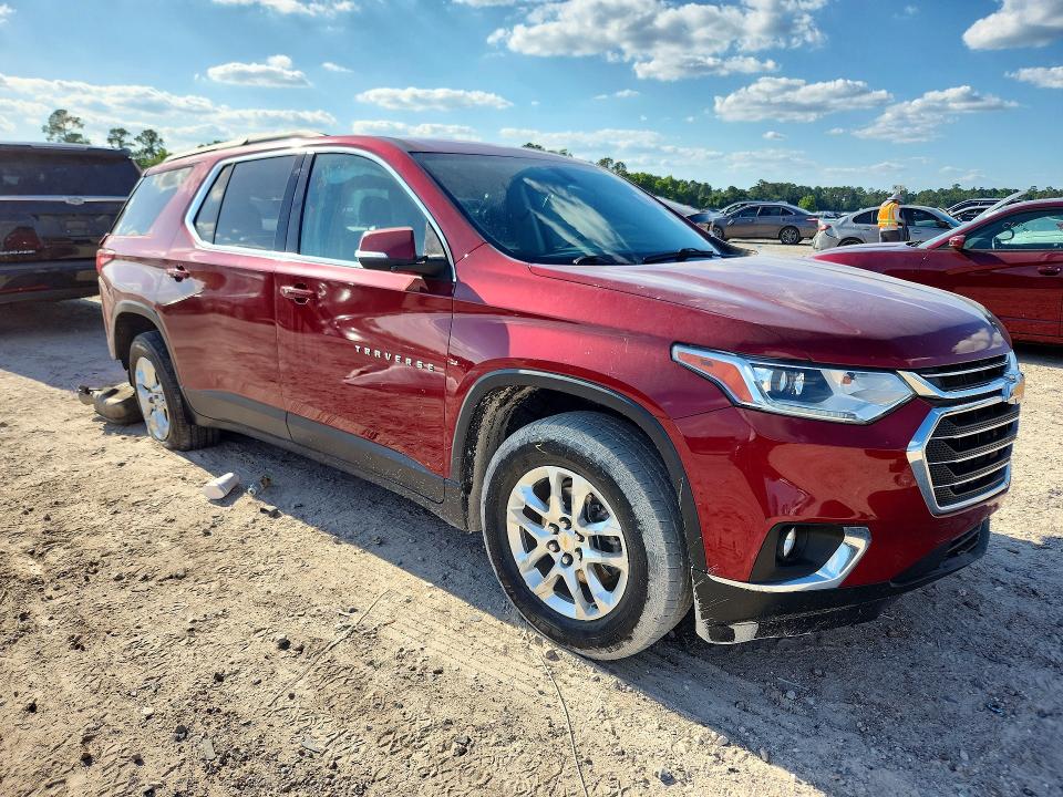 52737866 :رقم المزاد ، 1GNERGKW9MJ117685 vin ، 2021 Chevrolet Traverse مزاد بيع