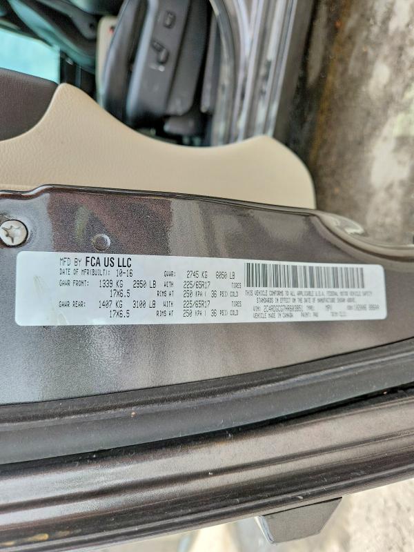 Aukcja sprzedaży 2017 Dodge Grand Caravan, vin: 2C4RDGCG7HR603851, numer aukcji: 54060596