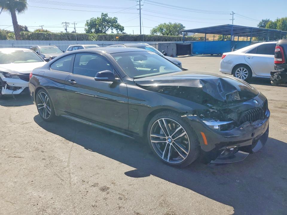 2019 Bmw 430i მანქანა იყიდება აუქციონზე, vin: WBA4W3C54KAF92640, აუქციონის ნომერი: 54008516