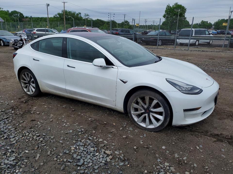 53630596 :رقم المزاد ، 5YJ3E1EC7LF587049 vin ، 2020 Tesla Model 3 مزاد بيع
