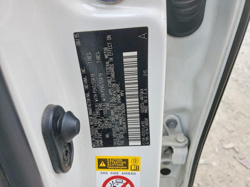 2015 Toyota Highlander მანქანა იყიდება აუქციონზე, vin: 5TDDKRFH7FS182606, აუქციონის ნომერი: 53170716
