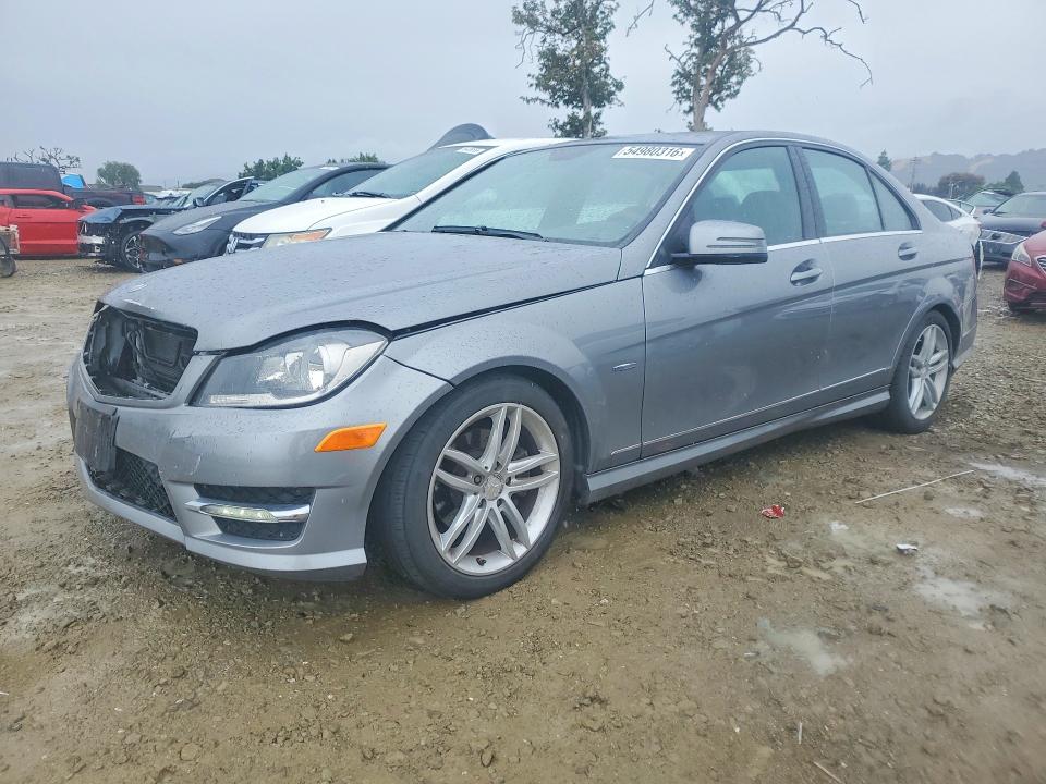 Aukcja sprzedaży 2012 Mercedes-benz C, vin: WDDGF4HB3CA640704, numer aukcji: 54980316