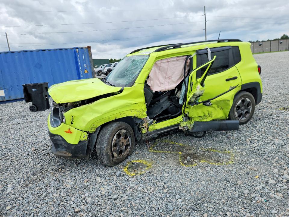 2017 Jeep Renegade მანქანა იყიდება აუქციონზე, vin: ZACCJBAB9HPG31941, აუქციონის ნომერი: 55036856