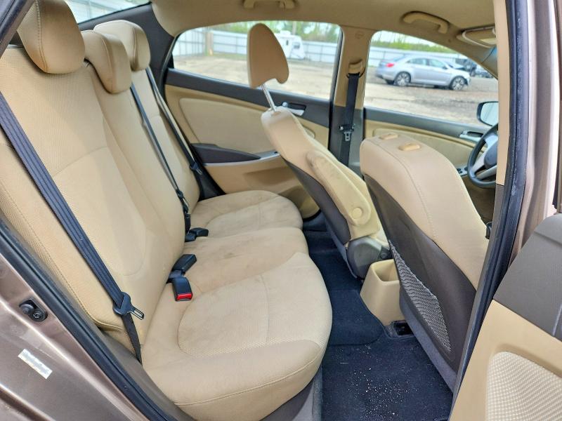 2013 Hyundai Accent მანქანა იყიდება აუქციონზე, vin: KMHCT4AEXDU345391, აუქციონის ნომერი: 52936726
