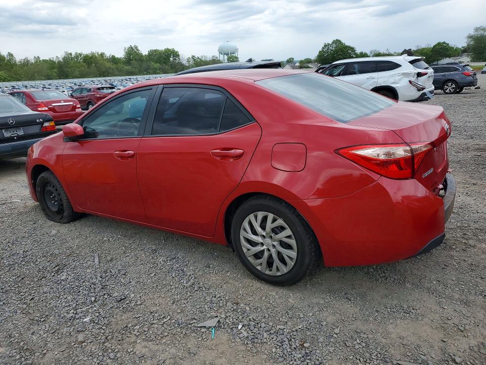 53072756 :رقم المزاد ، 5YFBURHE7HP702416 vin ، 2017 Toyota Corolla مزاد بيع