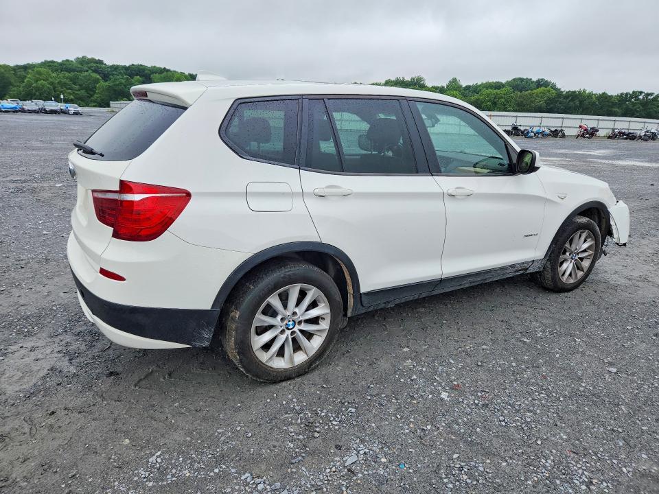 2013 Bmw X3 მანქანა იყიდება აუქციონზე, vin: 5UXWX9C59D0A32924, აუქციონის ნომერი: 55020846