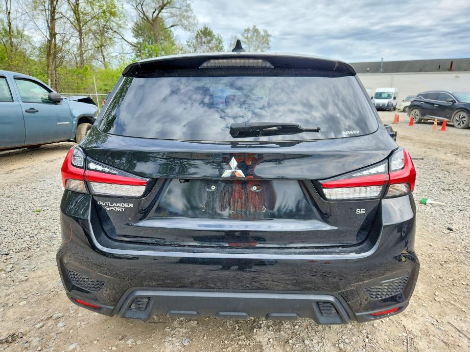 2022 Mitsubishi Outlander Sport მანქანა იყიდება აუქციონზე, vin: JA4ARUAU8NU021501, აუქციონის ნომერი: 53875966
