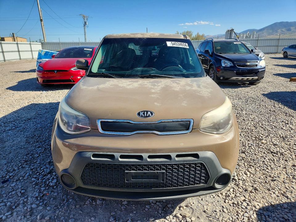 54534656 :رقم المزاد ، KNDJN2A23F7159497 vin ، 2015 Kia Soul مزاد بيع