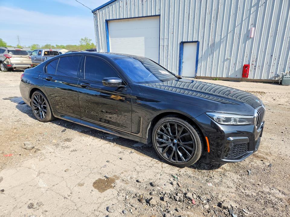 2020 Bmw 750 მანქანა იყიდება აუქციონზე, vin: WBA7R8C0XLBM58374, აუქციონის ნომერი: 48261496