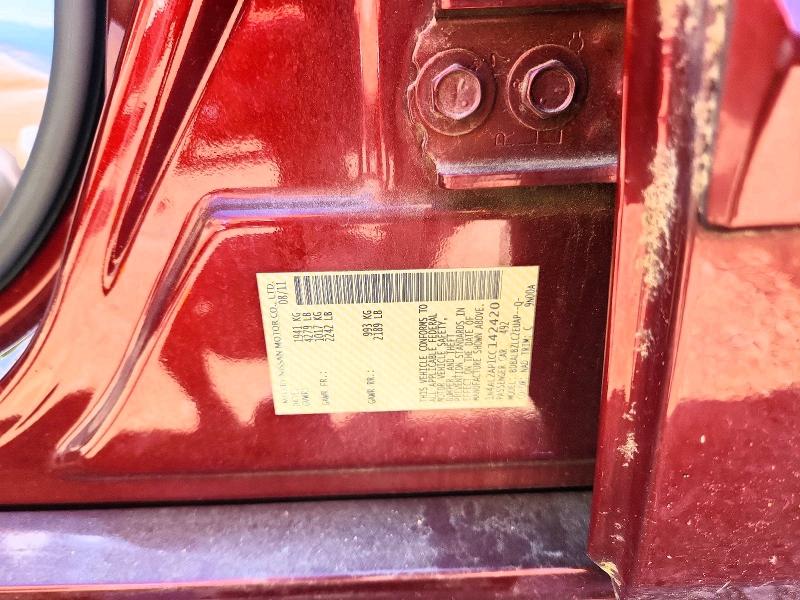 53812056 :رقم المزاد ، 1N4AL2AP1CC142420 vin ، 2012 Nissan Altima مزاد بيع