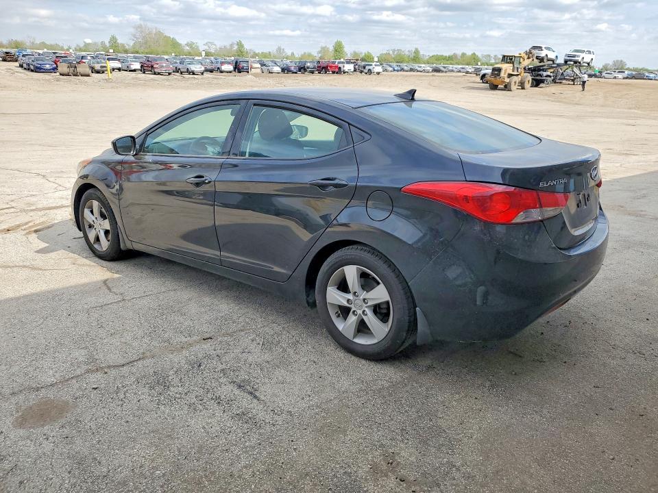 52263286 :رقم المزاد ، 5NPDH4AE9DH412244 vin ، 2013 Hyundai Elantra مزاد بيع