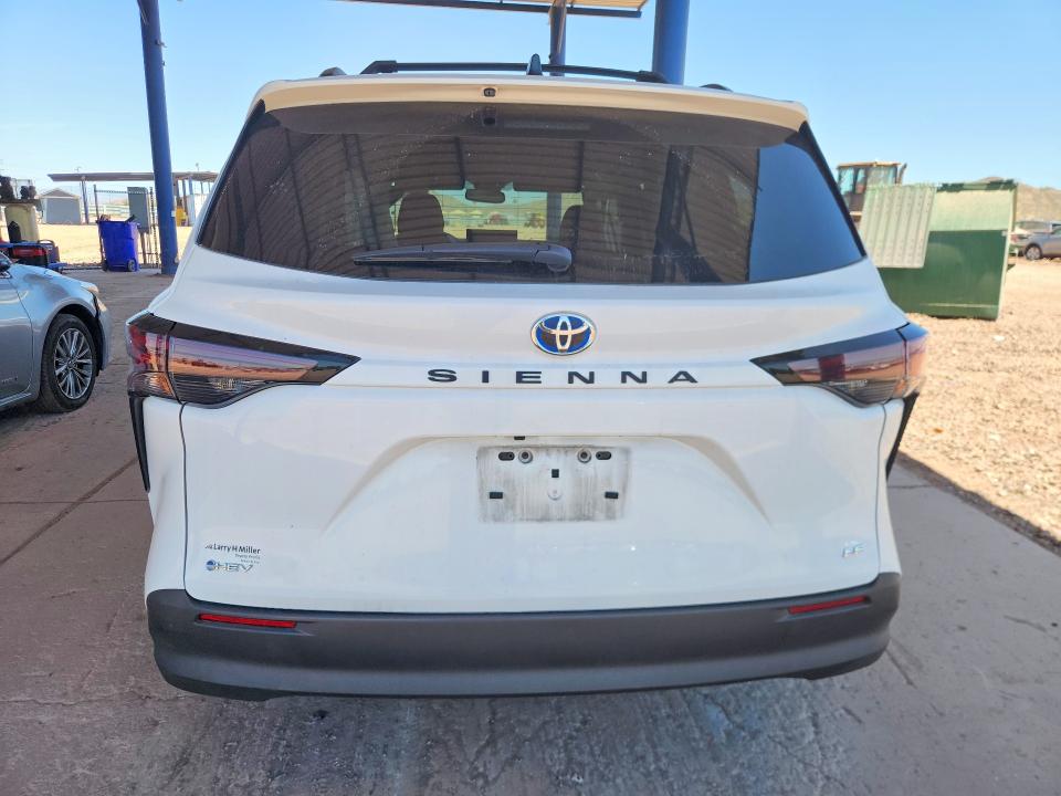 54428066 :رقم المزاد ، 5TDBRKEC7SS287589 vin ، 2025 Toyota Sienna مزاد بيع