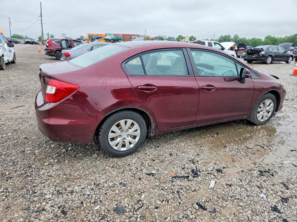 Продаж на аукціоні авто 2012 Honda Civic, vin: 19XFB2F51CE059458, номер лоту: 54179806